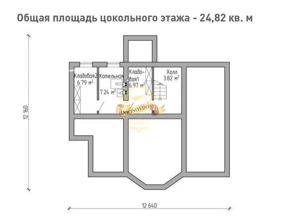 Планировка Дом из  AN002-15