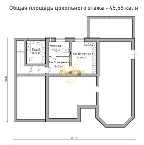 Планировка Дом из  AN038-15