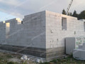 Строительство двухэтажного дома из газобетона 203 м.кв., стены - компания ANTONOVDOM
