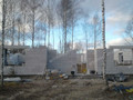 Строительство одноэтажного дома 134 м.кв. из газобетона ЮТОНГ в Можайске, стены - компания ANTONOVDOM