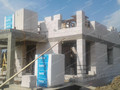 Строительство двухэтажного дома из газосиликатных блоков 190 м.кв., стены - компания ANTONOVDOM