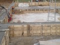 Строительство дома с мансардой из блоков Ютонг 174 м.кв., фундамент - компания ANTONOVDOM